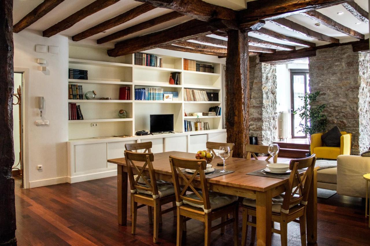 Central, Spacious And Authentic Family Apartment San Sebastian Buitenkant foto